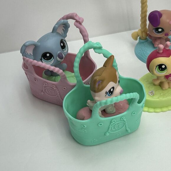 LPS Littlest Pet Shop McDonalds Toy 13pc Hasbro 2010 2011 Rabbit Dog Turtle - Picture 4 of 6